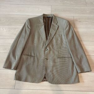Brooks Brothers 346 Mens Blazer Wool Cashmere Blend 44R Gingham Prom Formal‎